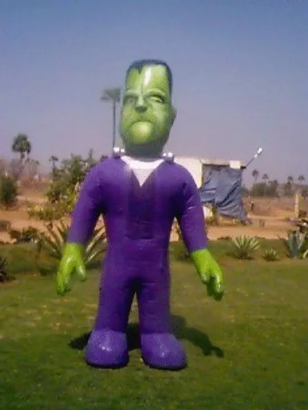 Green Blue Custom Inflatable - Custom Inflatables Gallery Image