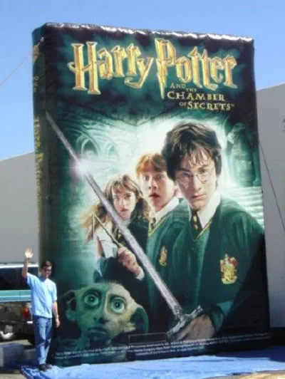 Green Harry Potter Custom Inflatable - Custom Inflatables Gallery Image