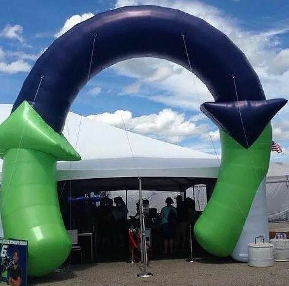 Green Purple Custom Inflatable - Custom Inflatables Gallery Image