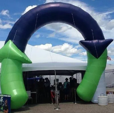 Green Purple Custom Inflatable - Custom Inflatables Gallery Image