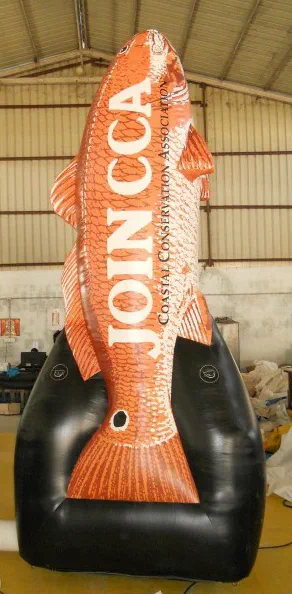 Orange Black Custom Join Cca Inflatable - Custom Inflatables Gallery Image