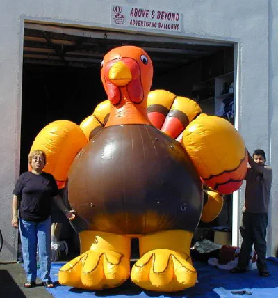 Orange Yellow Custom Inflatable - Custom Inflatables Gallery Image