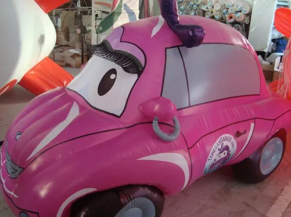 Pink Custom Teresa Inflatable - Custom Inflatables Gallery Image