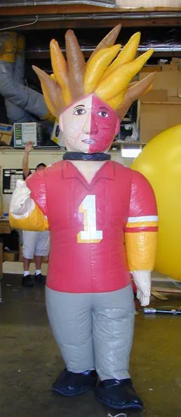 Pink Yellow Custom Inflatables - Custom Inflatables Gallery Image