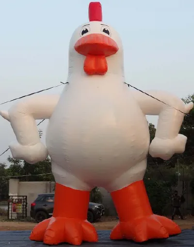 Red Orange Custom Inflatable - Custom Inflatables Gallery Image
