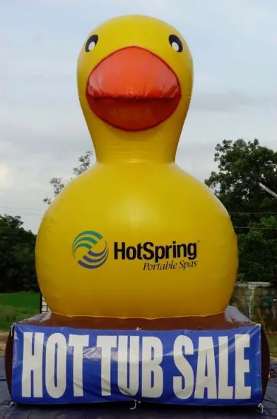Red Yellow Custom Hotspring Inflatable - Custom Inflatables Gallery Image