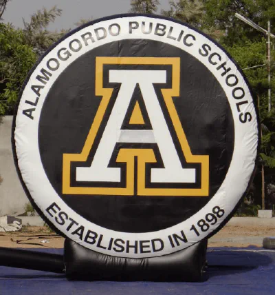 School Logo - Custom Inflatables Gallery Image