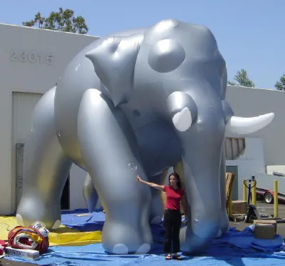 Silver Custom Inflatable - Custom Inflatables Gallery Image