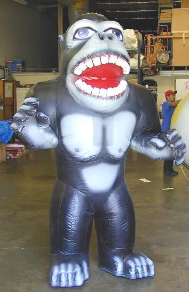 White Black Custom Inflatable - Custom Inflatables Gallery Image