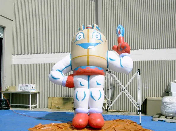 White Red Blue Custom Inflatable - Custom Inflatables Gallery Image