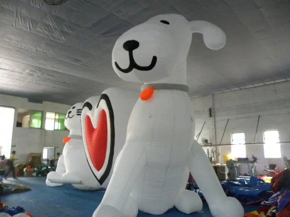 White Red Custom Inflatable - Custom Inflatables Gallery Image