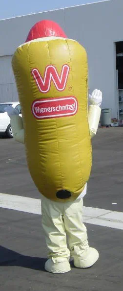 White Yellow Custom W Inflatable - Custom Inflatables Gallery Image