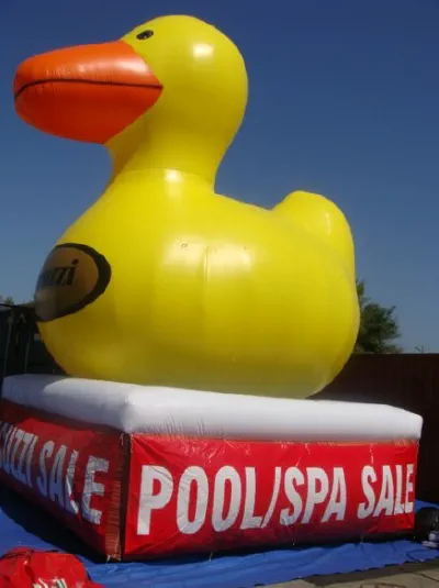 Yellow Custom Pool Spa Sale Inflatable - Custom Inflatables Gallery Image