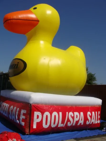 Yellow Custom Pool Spa Sale Inflatable - Custom Inflatables Gallery Image