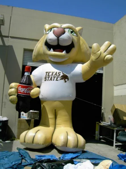 Yellow Custom Texas State Inflatable - Custom Inflatables Gallery Image