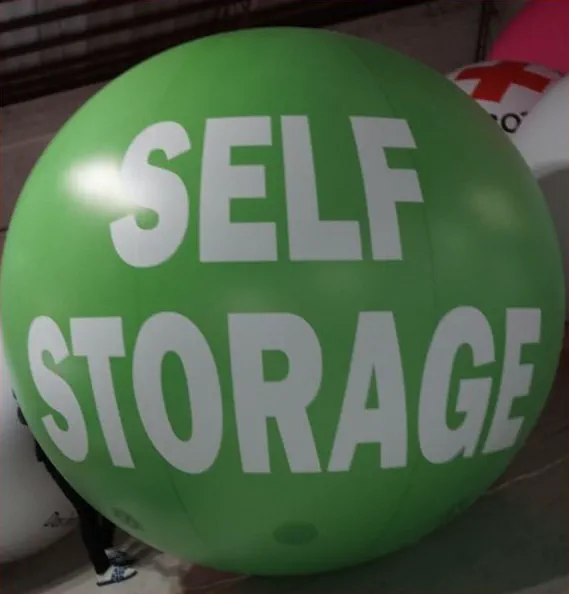 Green Helium Self Storage Sphere - Helium Spheres Gallery Image