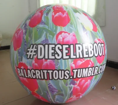Pink Green Helium Diesel Reboot Sphere - Helium Spheres Gallery Image