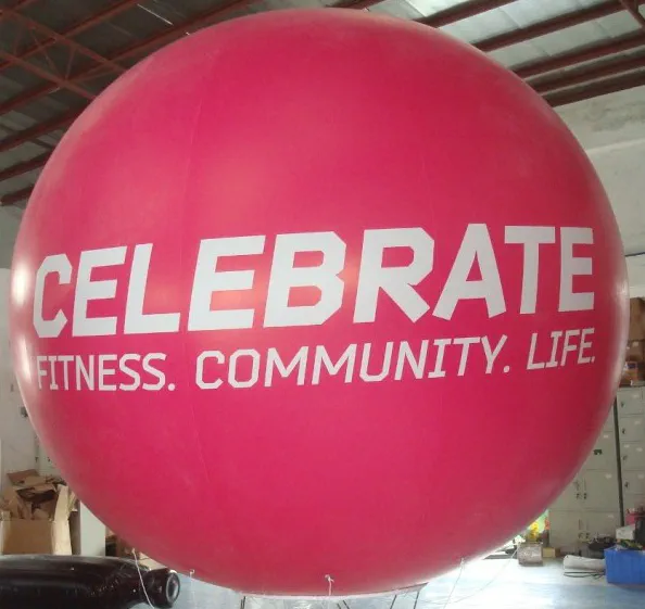 Pink Helium Celebrate Sphere - Helium Spheres Gallery Image