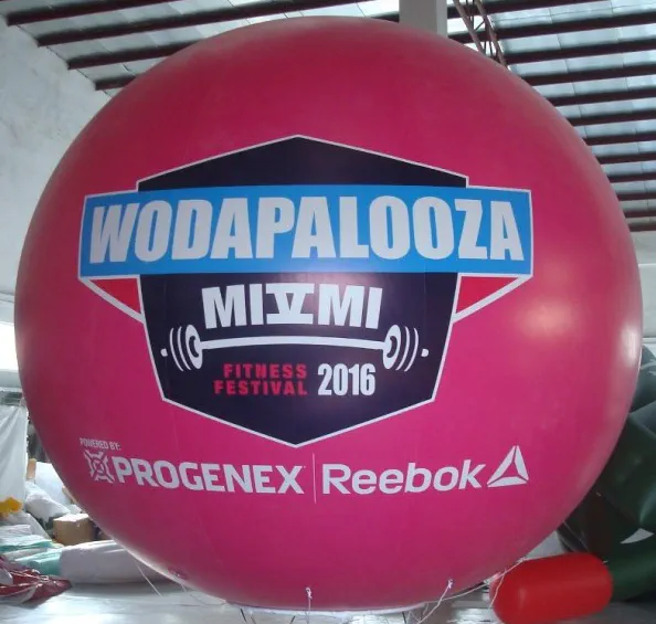 Pink Helium Woodapalooza Sphere - Helium Spheres Gallery Image