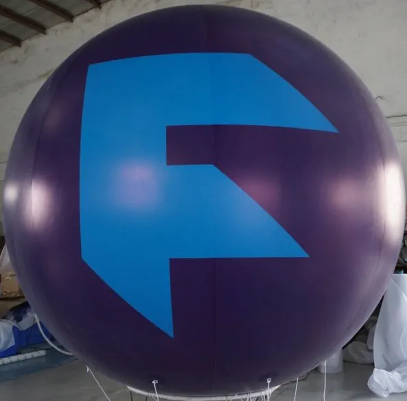 Purple Blue Helium Sphere - Helium Spheres Gallery Image