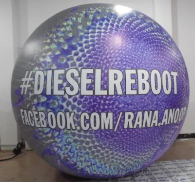 Purple Helium Diesel Reboot Sphere - Helium Spheres Gallery Image