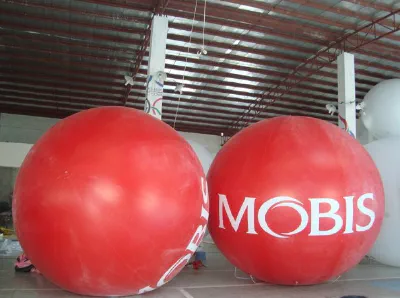 Red Helium Mobis Sphere - Helium Spheres Gallery Image