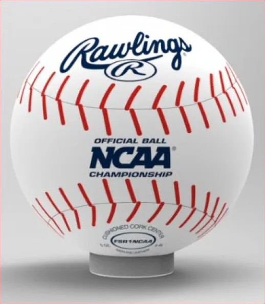Red White Helium Rawlings Sphere - Helium Spheres Gallery Image