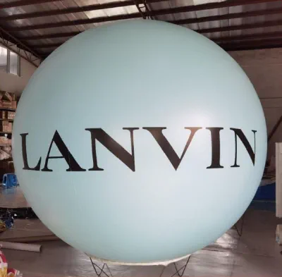 Sky Blue Helium Lanvin Sphere - Helium Spheres Gallery Image