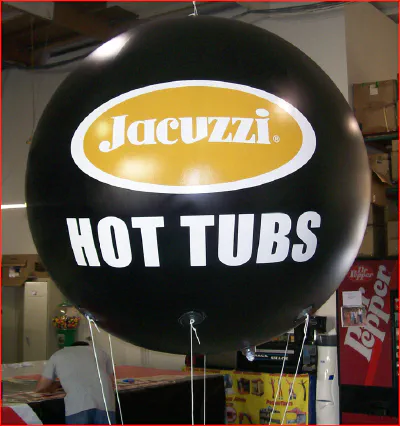 Jacuzzi Hot Tubs Black Helium Sphere - Helium Spheres Gallery Image