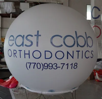 White Helium East Cobb Sphere - Helium Spheres Gallery Image