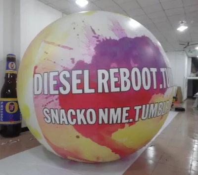 Yellow Purple Red Helium Diesel Reboot Sphere - Helium Spheres Gallery Image