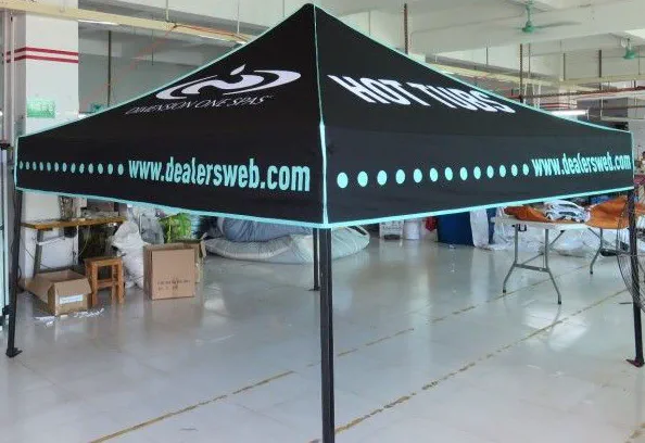 Black Custom Dealersweb Tent - Popup Tents Gallery Image