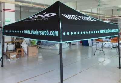 Black Custom Dealersweb Tent - Popup Tents Gallery Image