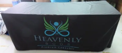 Black Custom Heavenly Buds Tent - Popup Tents Gallery Image