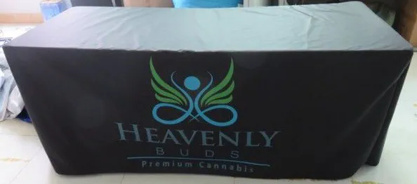 Black Custom Heavenly Buds Tent - Popup Tents Gallery Image