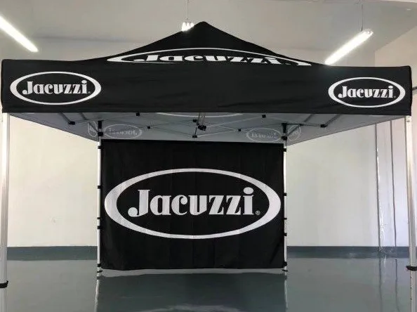 Black Custom Jacuzzi Tent - Popup Tents Gallery Image