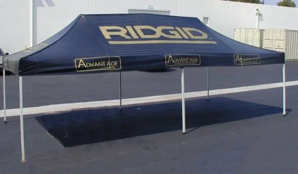 Black Custom Ridgid Tent - Popup Tents Gallery Image