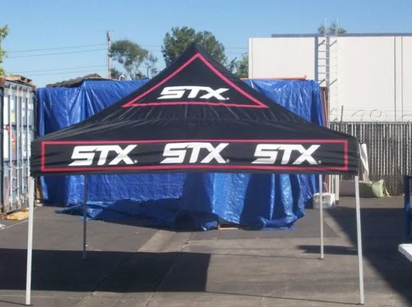 Black Custom Stx Tent - Popup Tents Gallery Image
