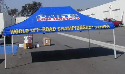 Blue Custom Parts Unlimited Tend - Popup Tents Gallery Image