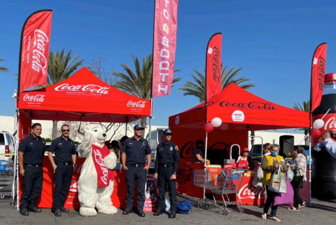 Coke Tent Pic 2 - Popup Tents Gallery Image