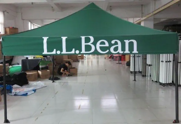 Green Custom Llbean Tent - Popup Tents Gallery Image