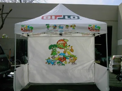 White Custom Bilo Tent - Popup Tents Gallery Image