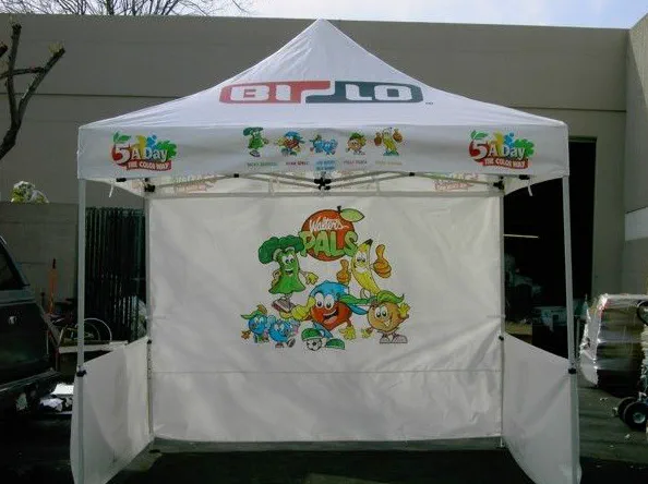 White Custom Bilo Tent - Popup Tents Gallery Image
