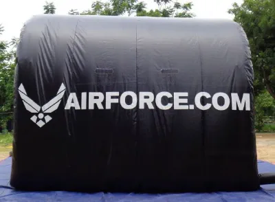 Black Football Airforce Tunnel - Football Tunnels Gallery Image