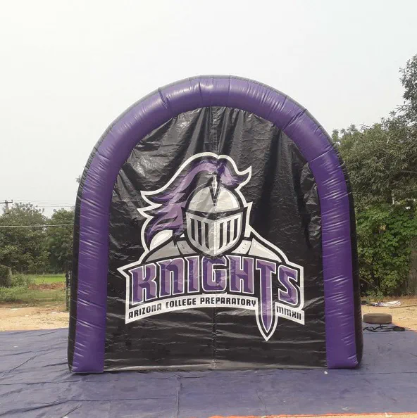 Black Purple Football Kinghts Tunnel - Football Tunnels Gallery Image