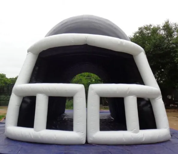 Black White Football Tunnel - Football Tunnels Gallery Image