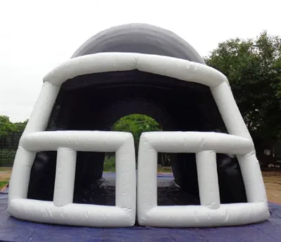 Black White Football Tunnel - Football Tunnels Gallery Image