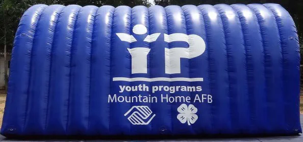 Blue Football Yp Moutain Home Tunnel - Football Tunnels Gallery Image