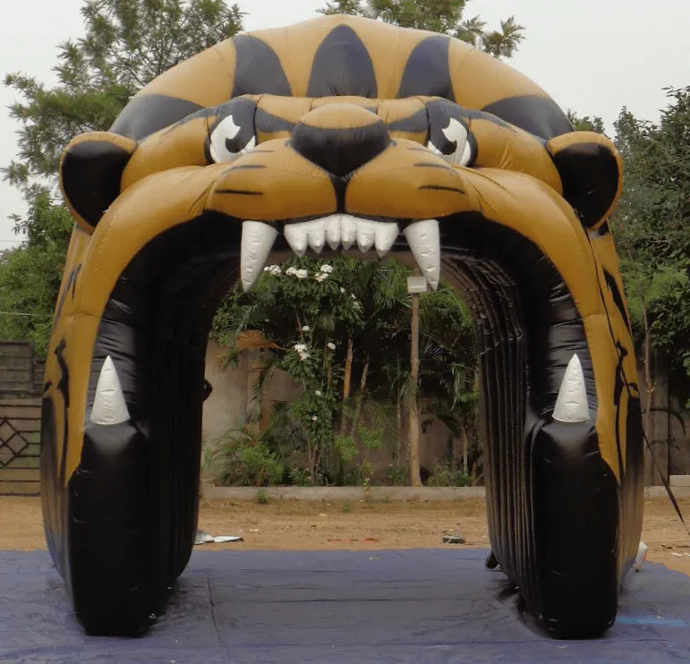 Fb Lion Head 2 - Football Tunnels Gallery Image