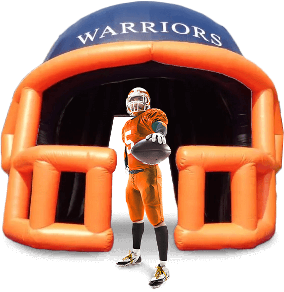 What’s Included with Your Custom Inflatable - Football Tunnels  Section Image
